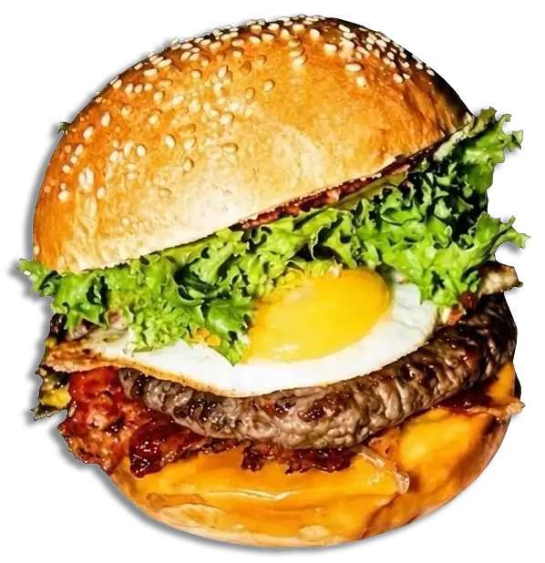 Hamburger gourmet con bacon e cheddar — Chill Out, Otranto